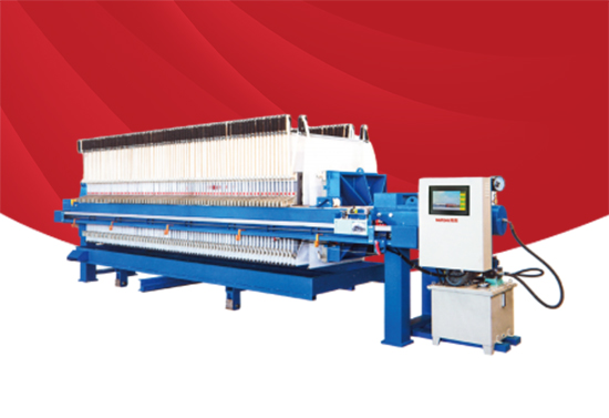 全自動濾布曲張卸料壓濾機